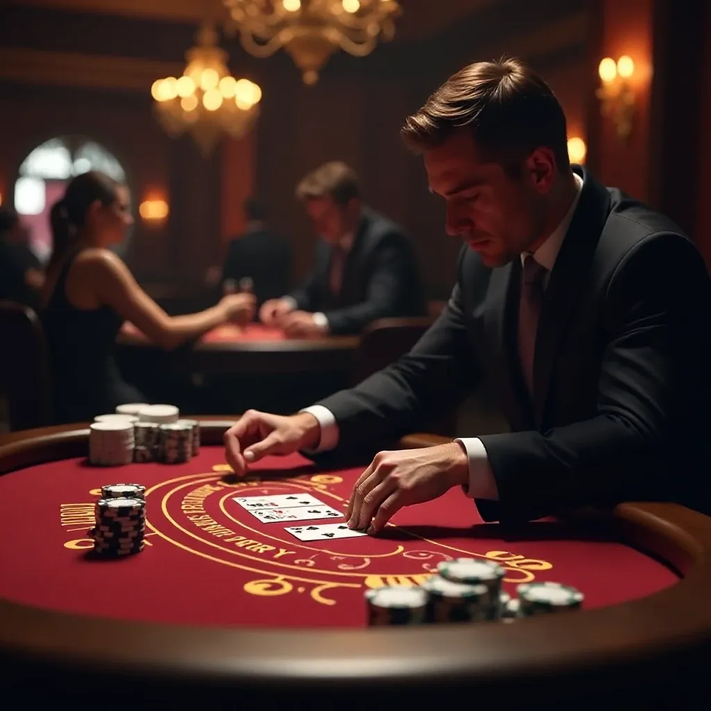 Baccarat Tense Moment